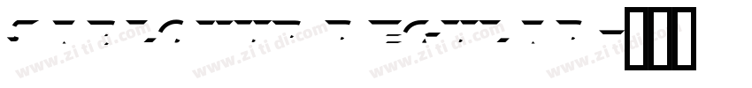 SablonUp Regular字体转换